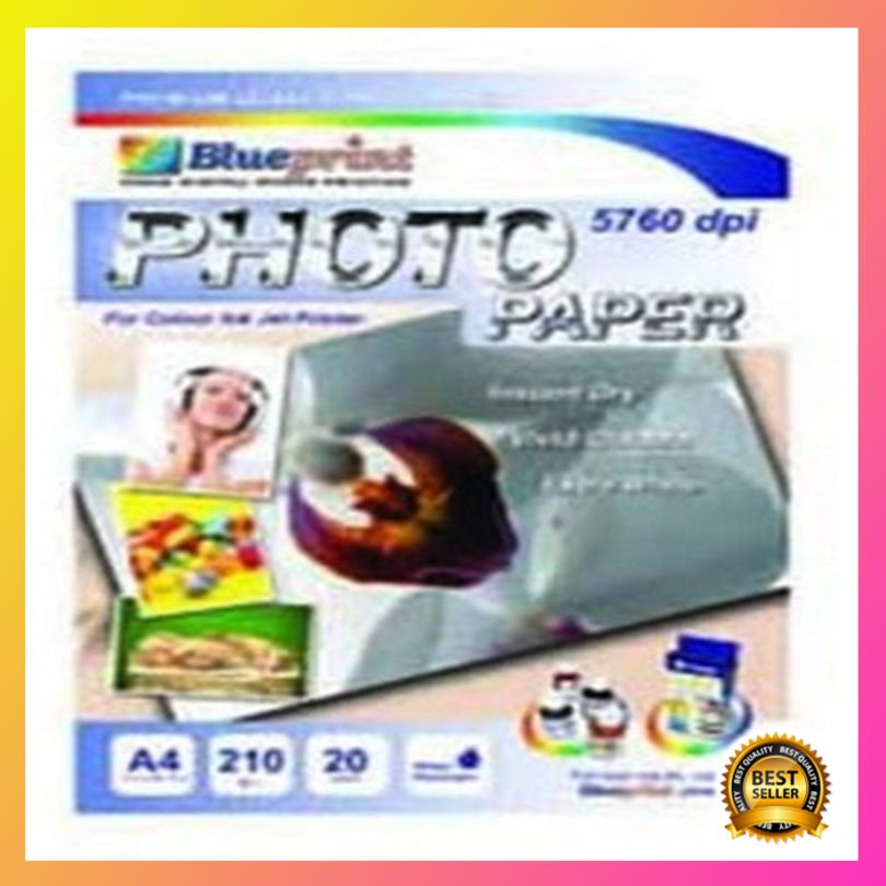 

Diskon Blueprint BP-GPA4210 Photo Paper A4 Anggrek