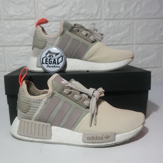 Kualitas Terbaik ADIDAS NMD R1 W CLEAR BROWN - Putih, 36 STOK TERBATAS