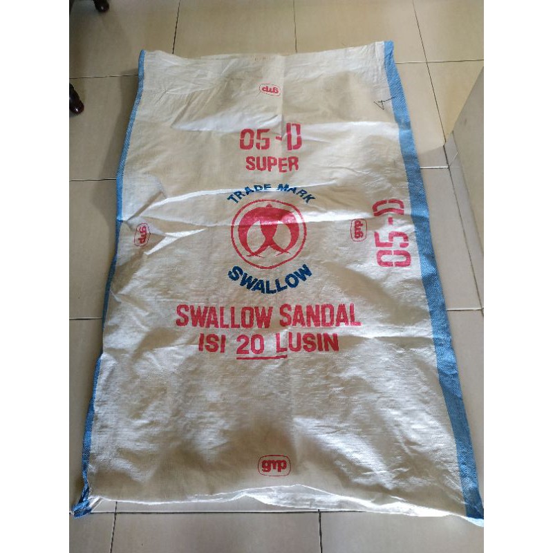 packing kemasan karung bagor plastik super jumbo besar bekas 100 x 157 100kg