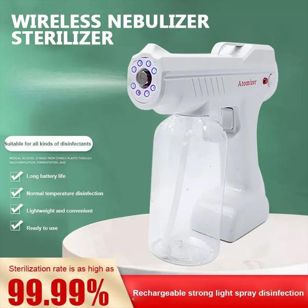 Disinfektan Spray Gun Uv  Atomizer steril Disinfectant Portable