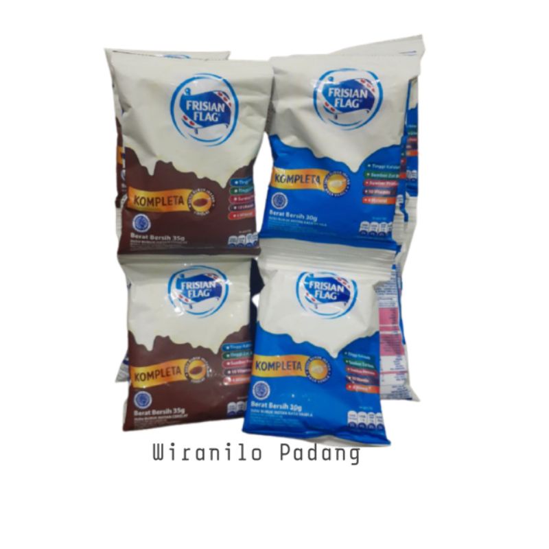 

Frisian Flag Kompleta Coklat Vanila Sachet isi 10