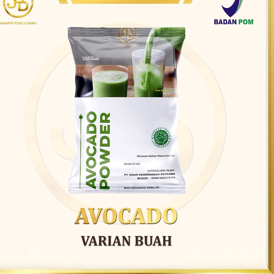 

[89] Bubuk Minuman AVOCADO Powder 1 KG - JBD | Halal [mf -570]
