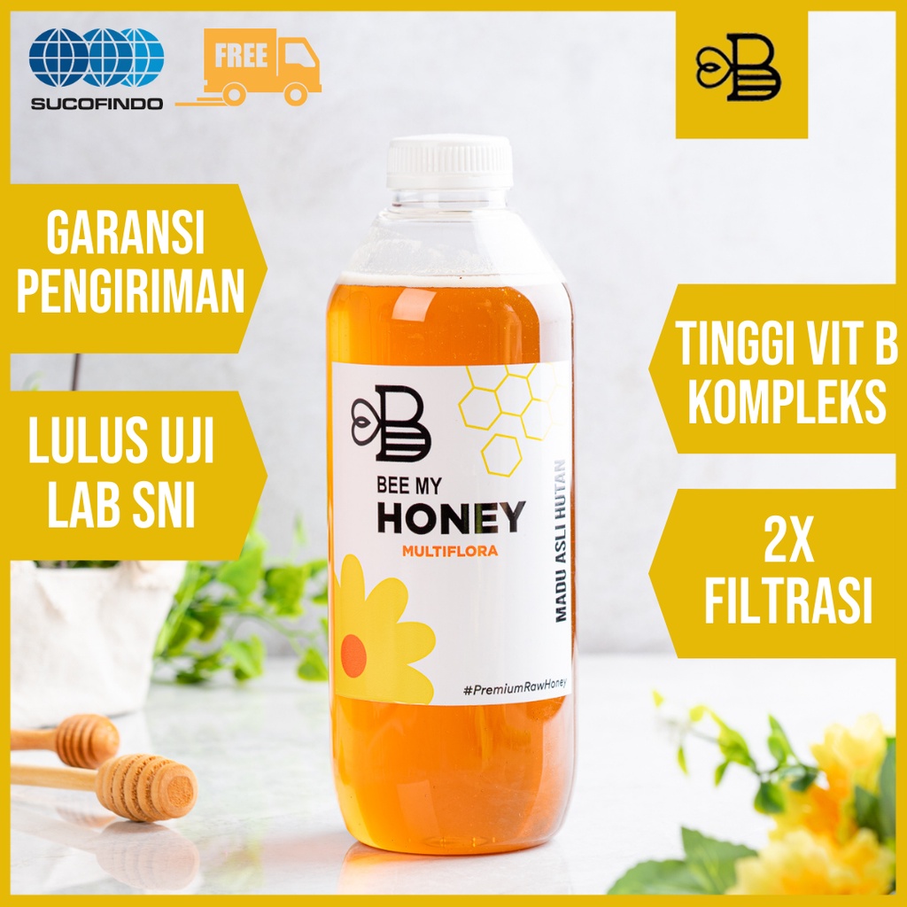 

Madu Murni Madu Asli Hutan Sumatera 1000 ml , Raw Honey 1 Liter