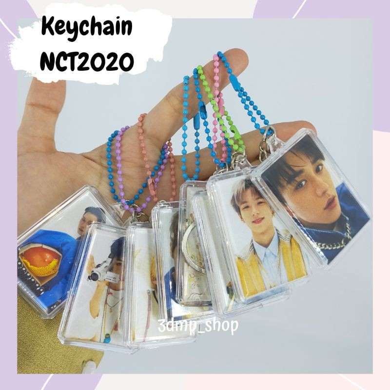 Gantungan Kunci Ganci Keychain NCT2020 WayV Hendery Yangyang xiaojun ten kun Lucas winwin