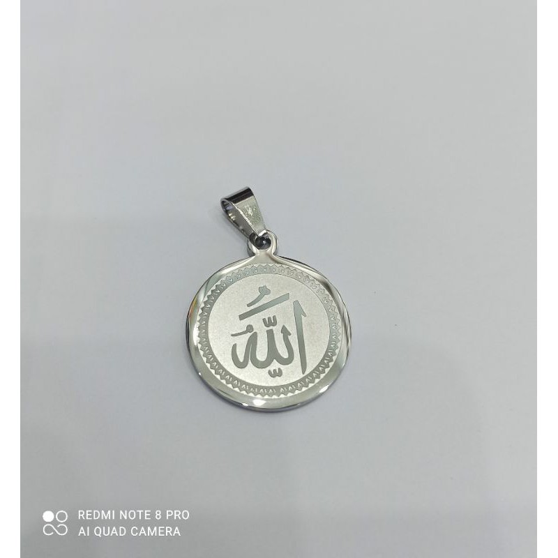 LIONTIN TITANIUM LAFAD ALLAH WARNA SILVER