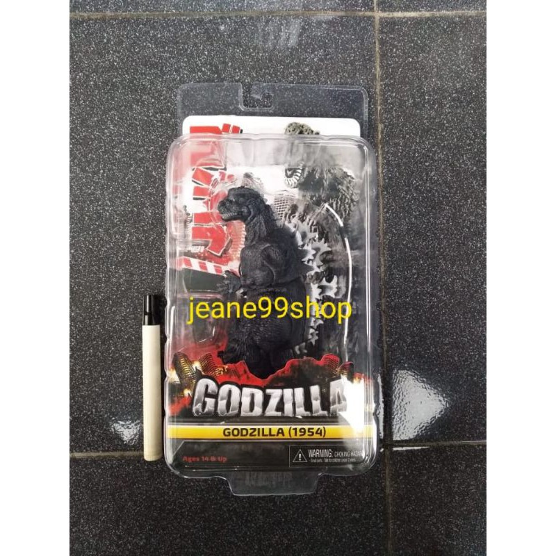 Mainan action figure Godzilla 1954 ori neca misb
