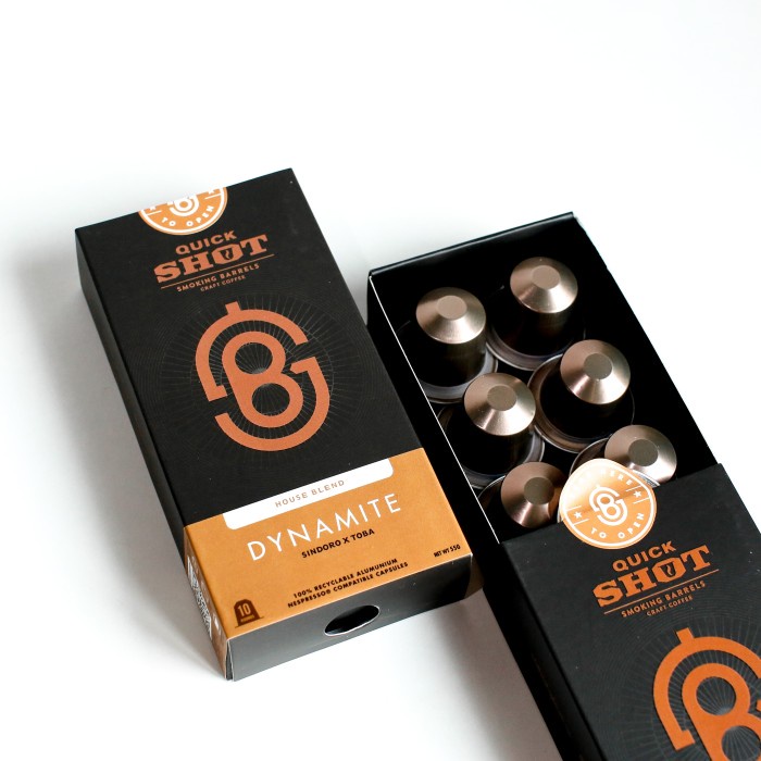 

✨COD✨ Quick Shot Coffee Capsule - Dynamite / Kopi Kapsul Nespresso