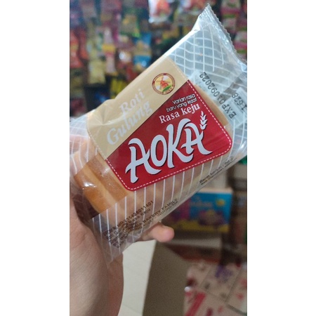 roti AOKA BARU AOKA GULUNG KEJU