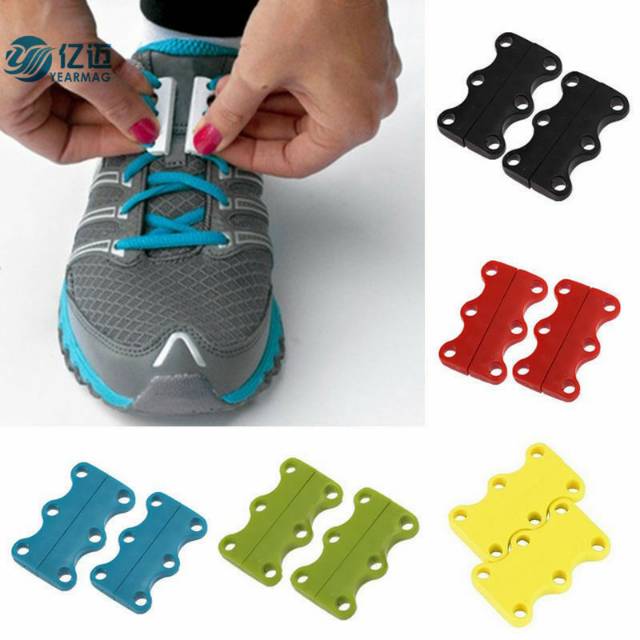 Magnetic Shoelace Buckle Tali Sepatu Magnet