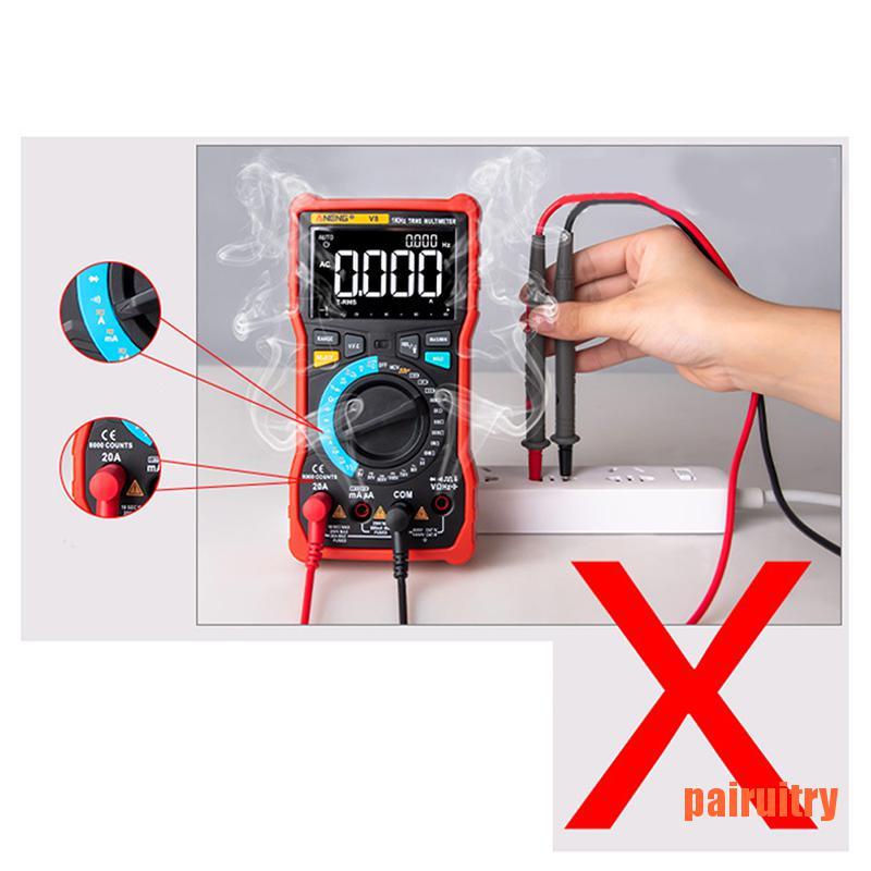 (PRT) Aneng 620A Multimeter Digital 6000 Counts True Capacitance