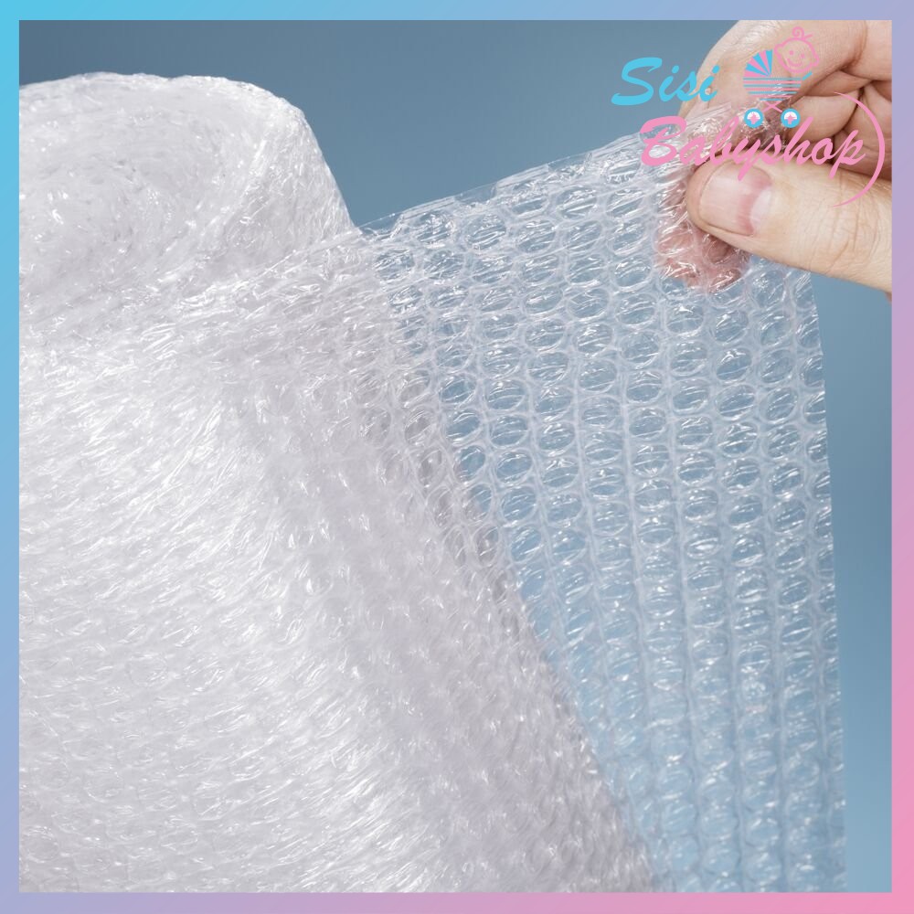 

Bubble Wrap - Tambahan packing Bubblewrap agar paket lebih aman dan safety - Sisi Babyshop