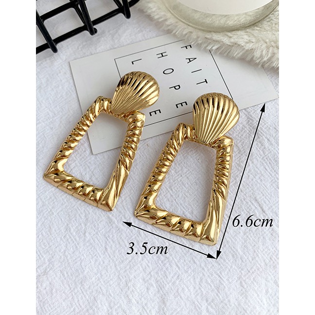 LRC Anting Tusuk Fashion Alloy Diamond Earrings F62184