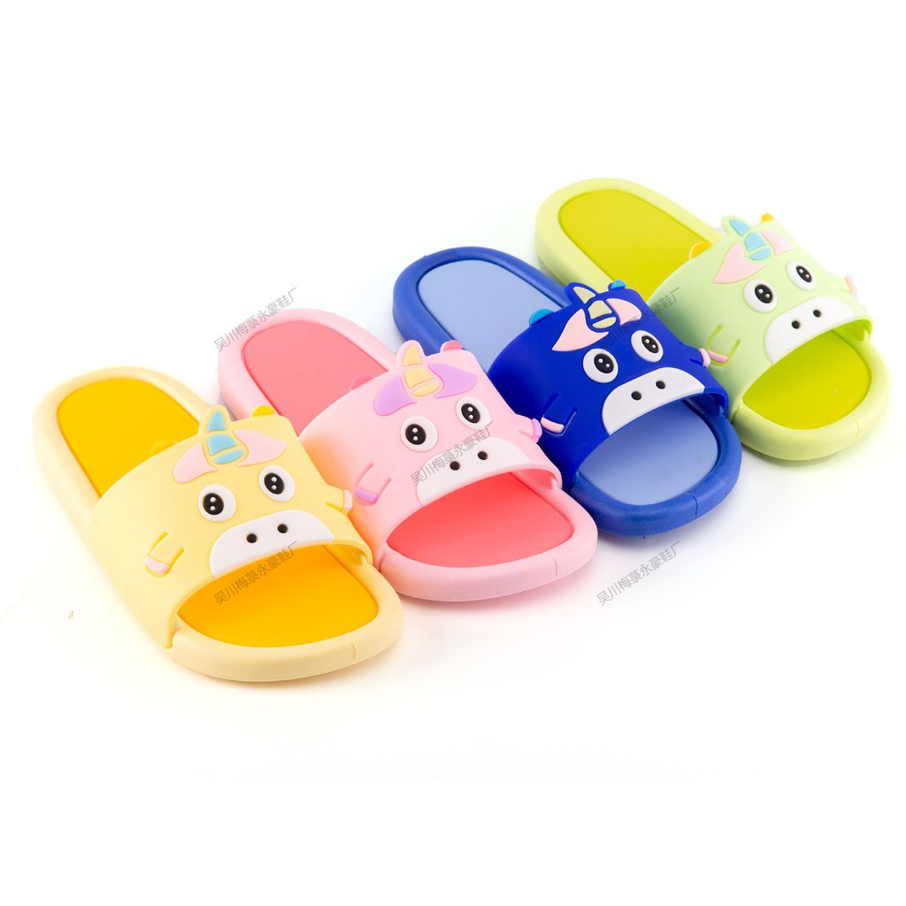 LittleAaron FAIRY UNICORN Sandal Anak Perempuan Bahan Karet Model Lucu 0-5 Tahun Import