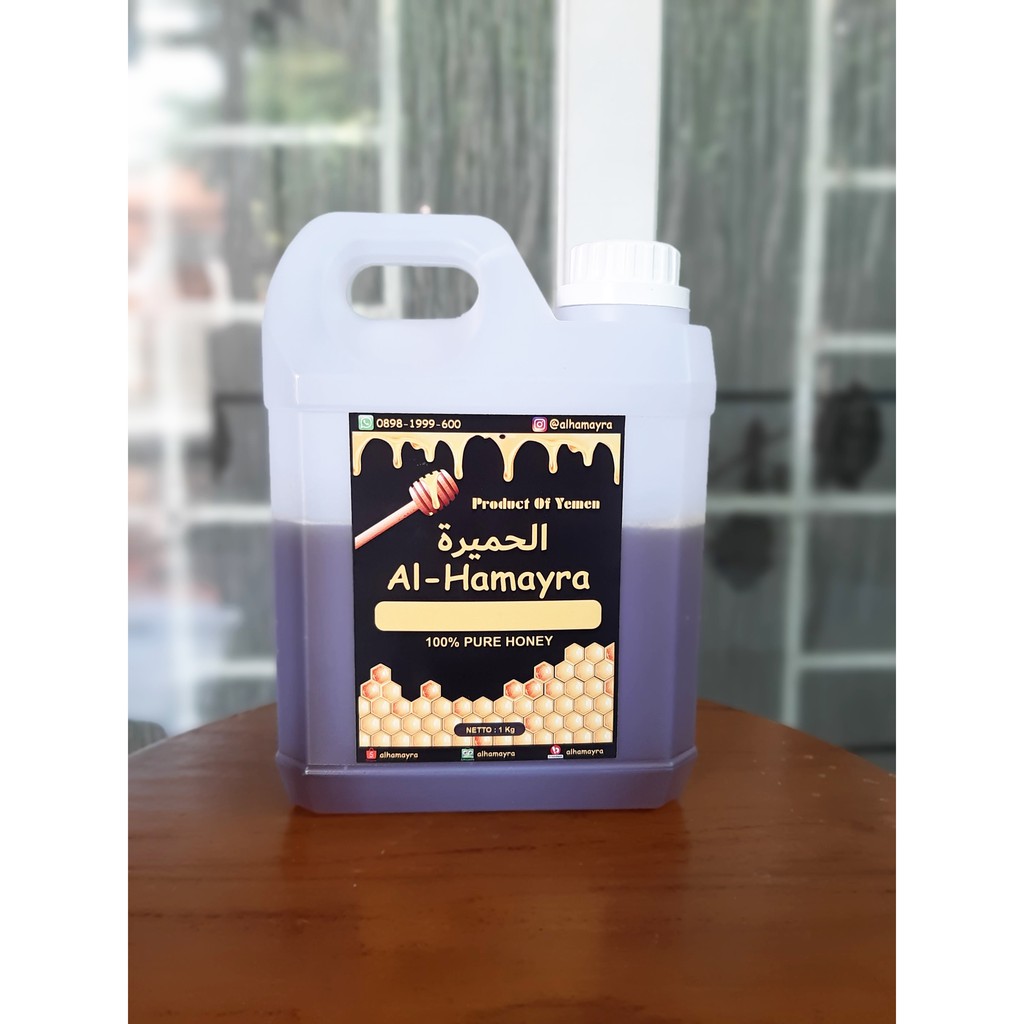 

Madu Sumroh Grade 1 Asli Yaman 100% Murni Kemasan 1 Kg