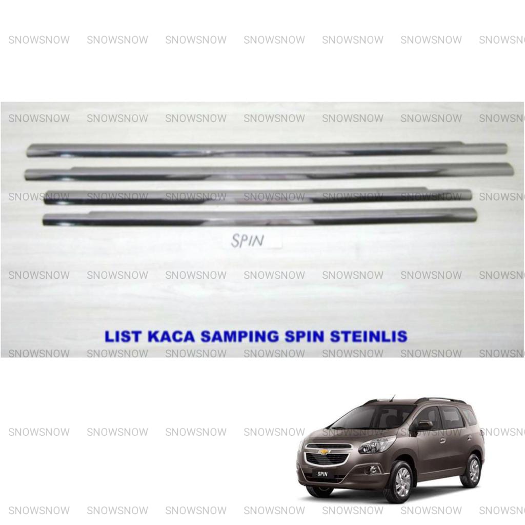 List Kaca Samping Chevrolet Spin Stainless