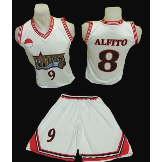Custom Jersey Basket, Kostum Basket, Baju Basket