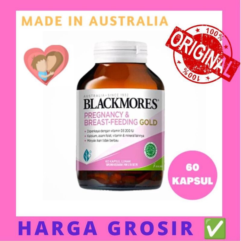 BLACKMORES PREGNANCY &amp; BREAST-FEEDING GOLD - ISI 60