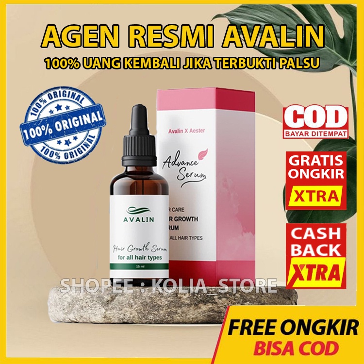 AVALIN SERUM PENYUBUR RAMBUT AVALIN BOOSTER HAIR GROWTH OIL PENUMBUH RAMBUT RONTOK ORIGINAL BPOM