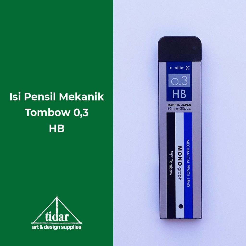 

Refil / Refill Tombow Mechanical Pencil 0,3 / Isi Pensil Mekanik