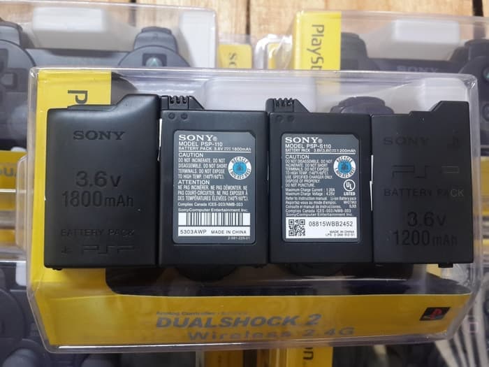 batre baterai batere battery PSP FAT 1000 1004 1006 original Termurah