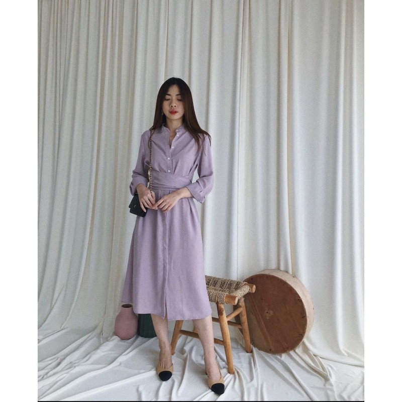 OUDRE TILLY DRESS IN LILAC