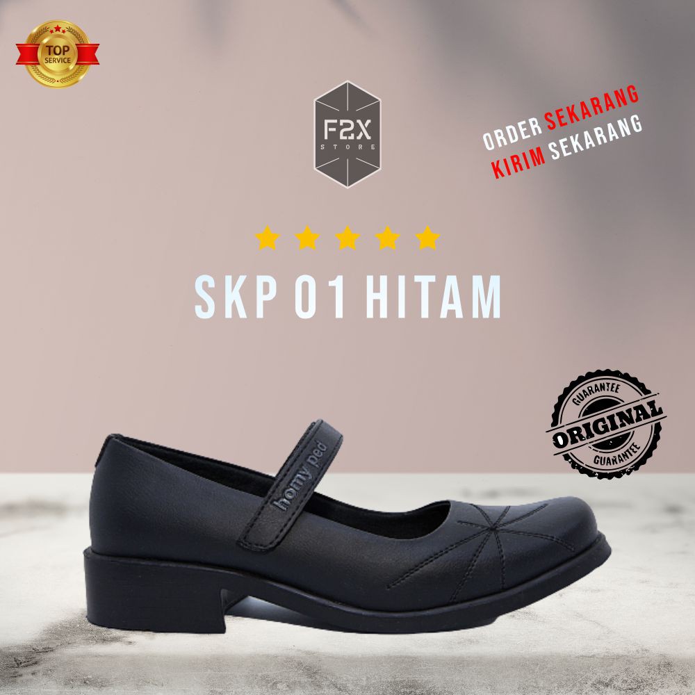 SEPATU PANTOFEL/LOAFERS WANITA HOMYPED SKP 01 HITAM