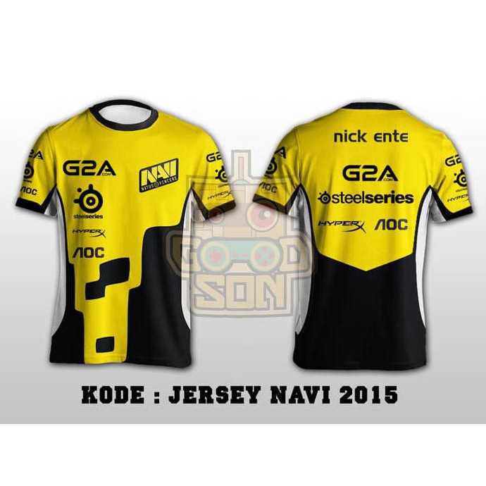 Jersey / Kaos Team Gaming Dota 2 Natus Vincere (Navi) 2015 .Aruansy.Olshop