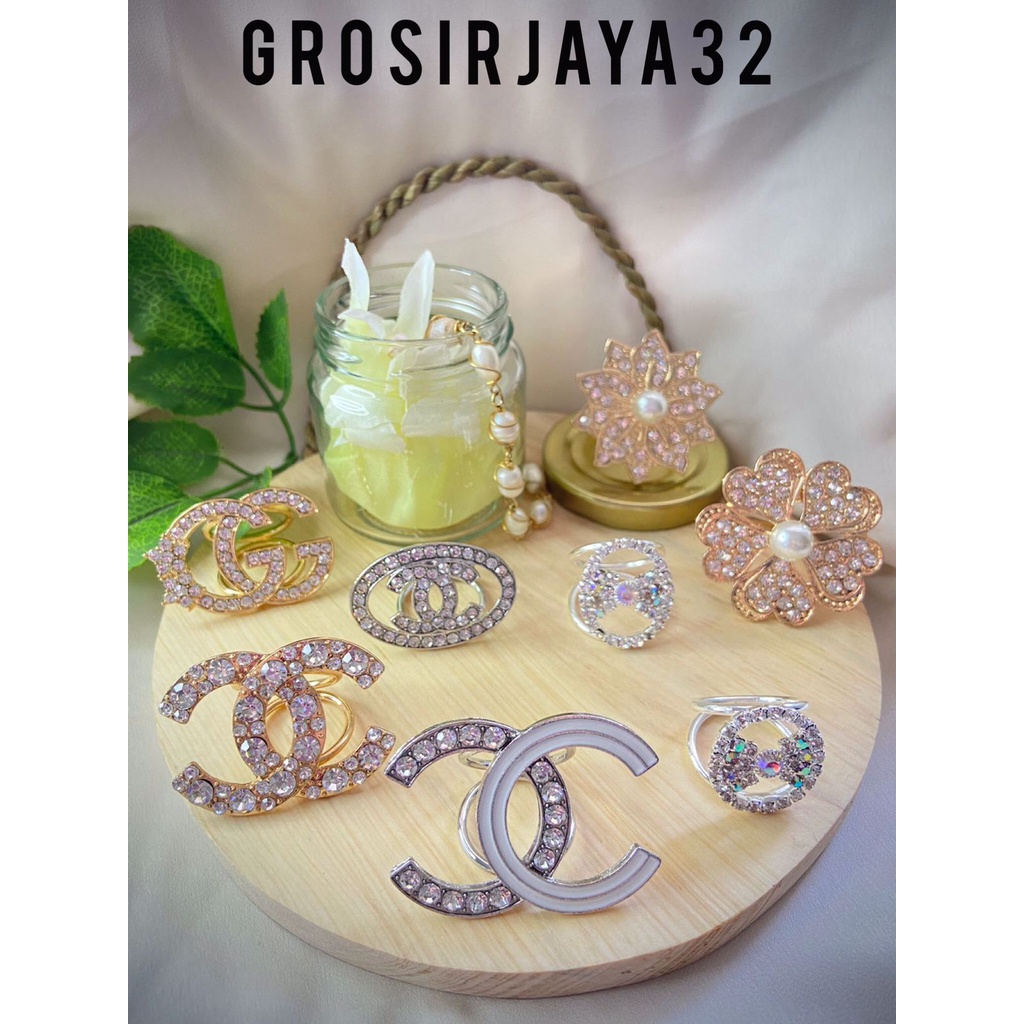 (GROSIRJAYA32) BROS RING SERI 3/Bros Hijab Kolong Ring Jilbab ring hijab Bros Cincin Syal Aksesoris Ring jilbab, Ring hijab