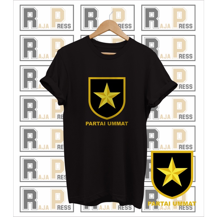 BAJU KAOS TSHIRT PARTAI UMMAT MURAH