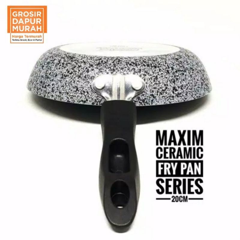 MAXIM NEOSTON FRYPAN 20CM TEFLON MAXIM CERAMIC ANTI LENGKET