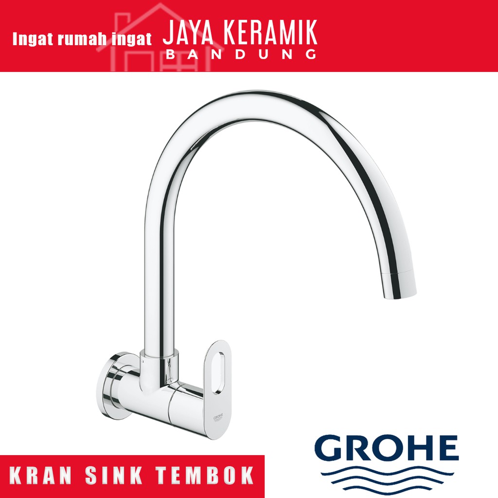 KRAN SINK/KRAN CUCI PIRING TEMBOK/GROHE/ BAULOOP SINK TAP