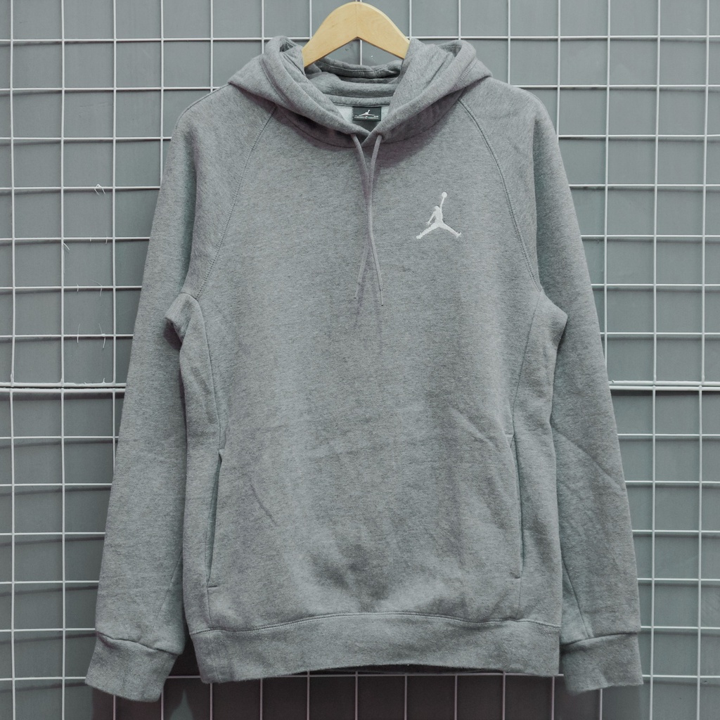 HOODIE AIR JORDAN BORDIR PUTIH SECOND BRANDED ORIGINAL