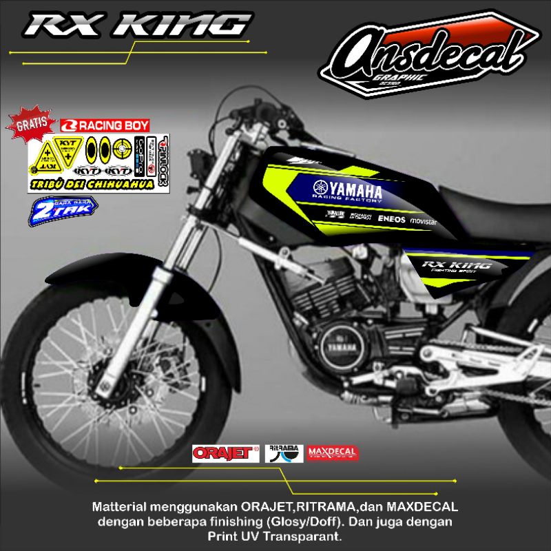 STRIPING RX KING VARIASI - STRIPING RX KING CUSTOM