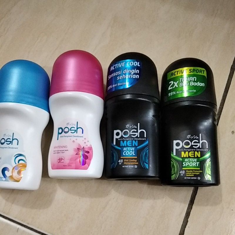 Posh Deodorant Roll On All Varian 50 mL