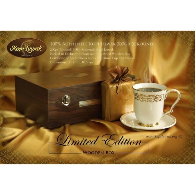 

Kopi Luwak limited Wooden Edition(GIFT BOX SET)-SV05