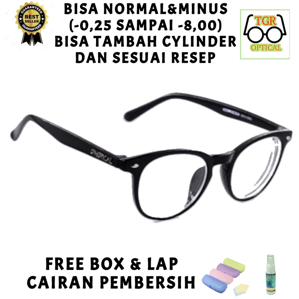 Kacamata Minus 4 5 6 7 8 Asli Optik Original Terima Resep Dokter / Kacamata Minus Tinggi Wanita Pria