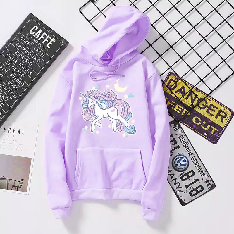 YMF  SWEATER HOODIE KUDA PONI / KUDA PONY / UNICORN