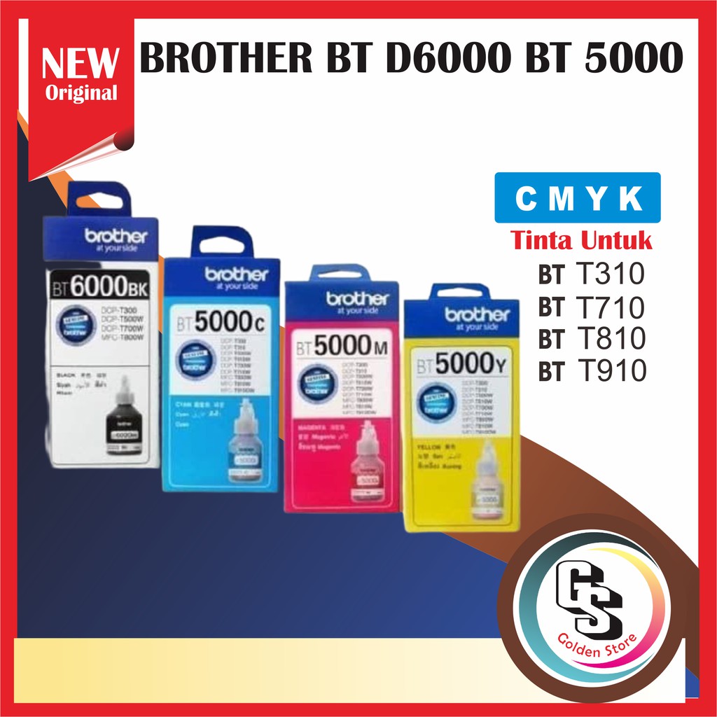 1 SET 4 PCS | BROTHER BT D6000 BT 5000 PREMIUM - 1 SET