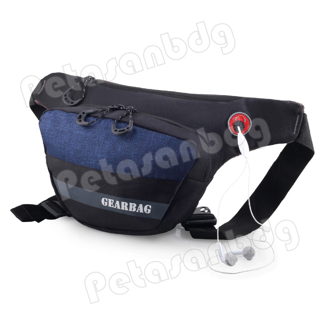 RTM- Gear Bag X - Tangle Waistbag WITH EARPHONE HOLE