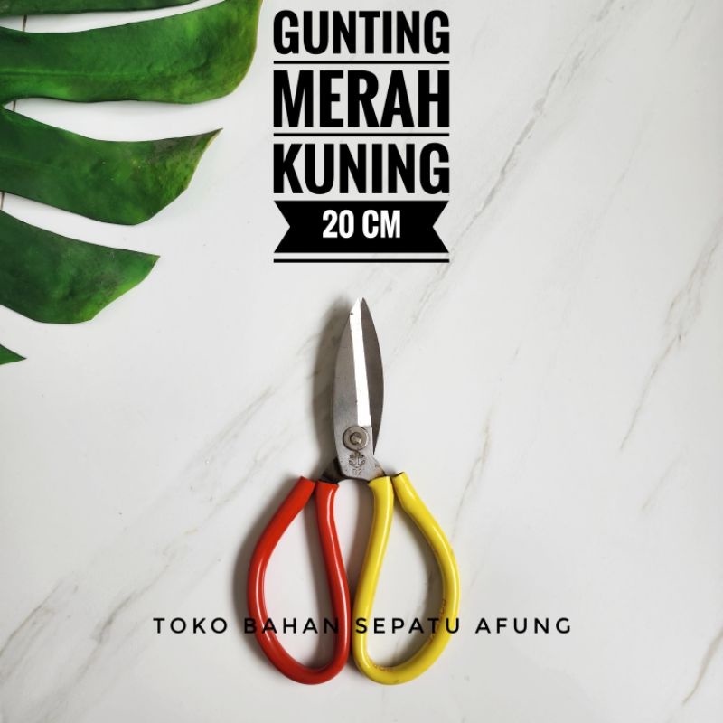 Gunting warna merek popeye kecil / alat pemotong bahan / alat pemotong kain, kulit