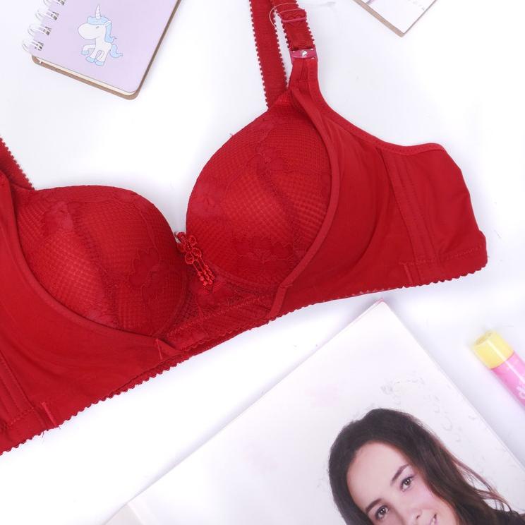 ☀ BEE - Bra Cup Besar/ Bra Jumbo / Bra Ibu Ibu / Bra Tanpa Kawat G144 ➸