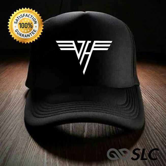 Menakjubkan Topi Jaring Trucker Van Halen H7 - Slc Berkualitas