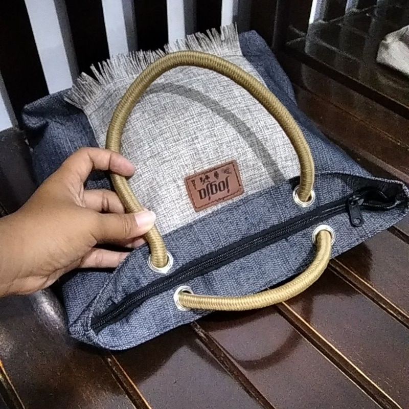 TAS MUKENA BAHAN KATUN