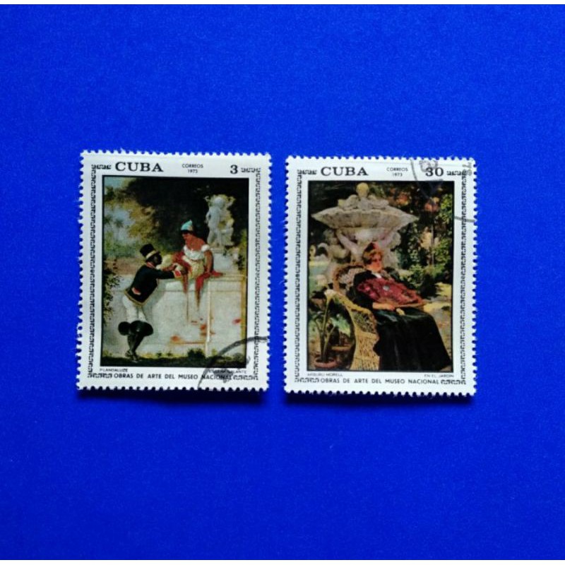 

Prangko Cuba Painting.