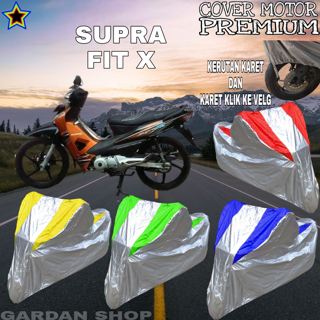 Sarung Motor SUPRA FIT X Silver KOMBINASI Supra Fit PREMIUM