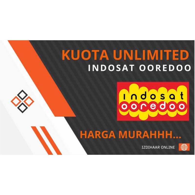 KUOTA UNLIMITED INDOSAT 30 HARI