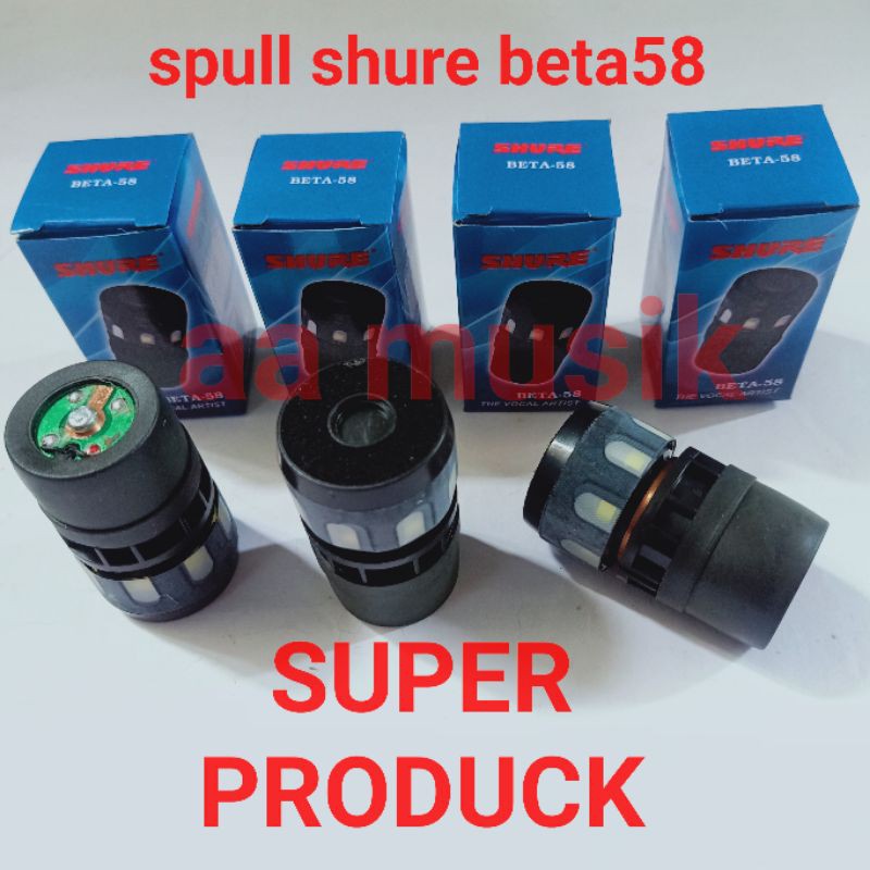 SPUL MIC SHURE BETA58 IMPOR PRODUCK