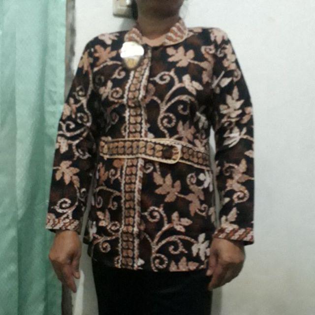 Atasan Batik Dolby Dolbi Dobby Doby Tenun Sutra Tulis Halus Katun Atbm Baron ,sarombit Atasan
