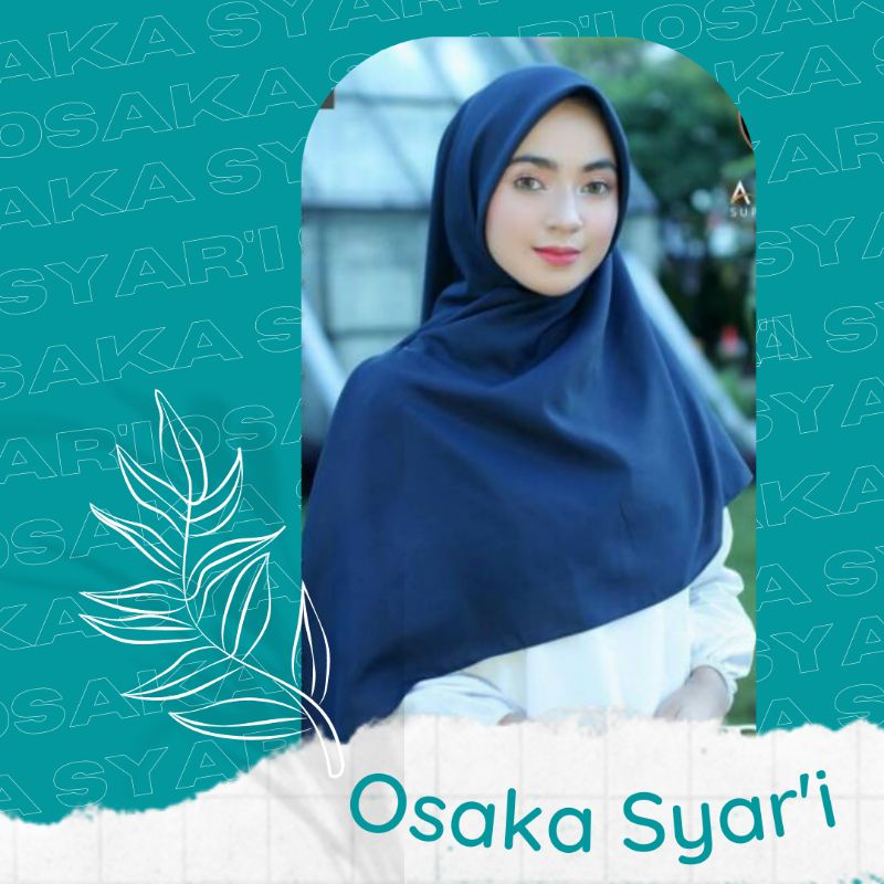 JILBAB SEGI EMPAT OSKARA MASAHI SYAR'I / JILBAB MURAH / JILBAB GROSIR