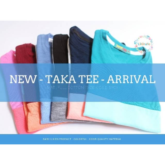TAKA TEE (TAKA) - 1218 - Kaos Anak